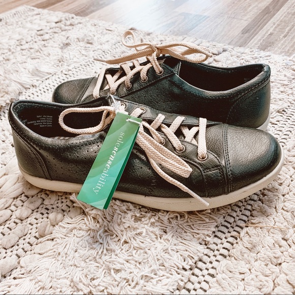 Memory Foam black sneakers - Picture 3 of 6